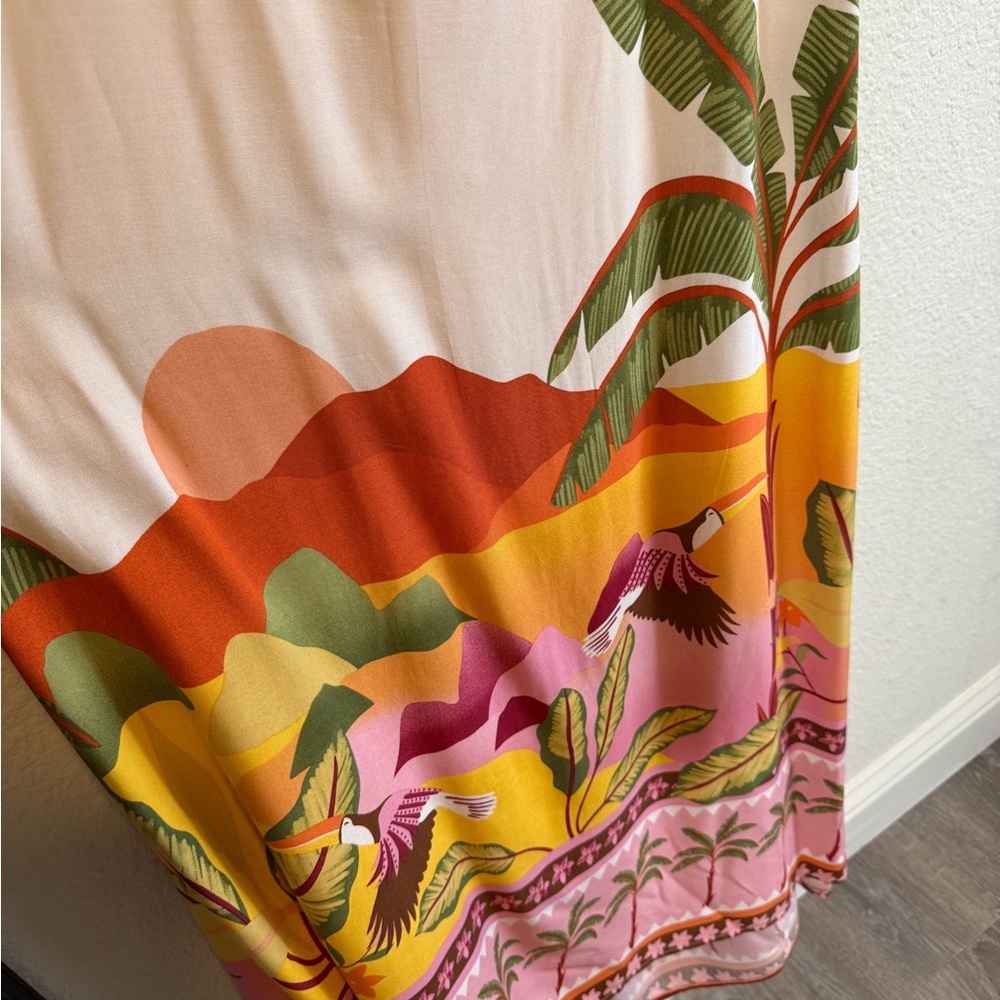 Paper Heart Palm Landscape Sundress – Size XL -NWT - Picture 8 of 9